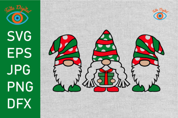 Merry Christmas Gnome Svg Illustration for Holiday Content