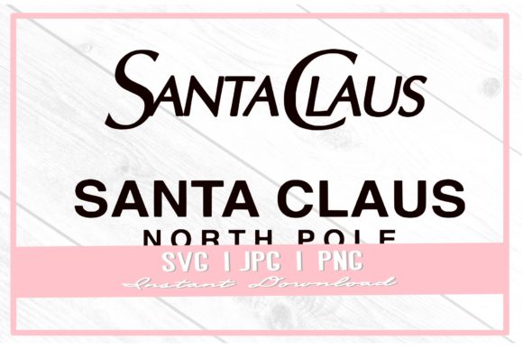 Santa Claus Christmas Sublimation Luxury Illustrations